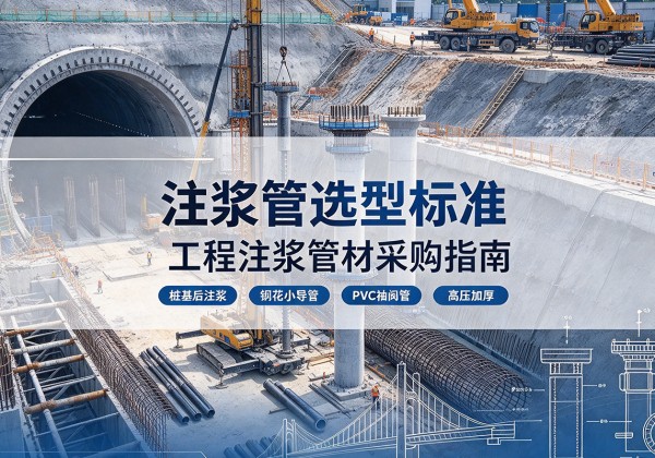沧源注浆管选型标准